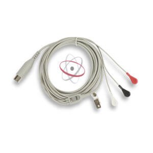 CABLE DE ECG 3 DERIVACIONES PARA DESFIBRILADOR M SERIES MARCA ZOLL